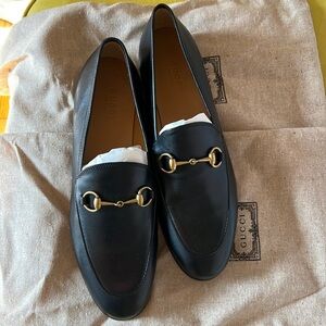 Gucci black loafers size 38